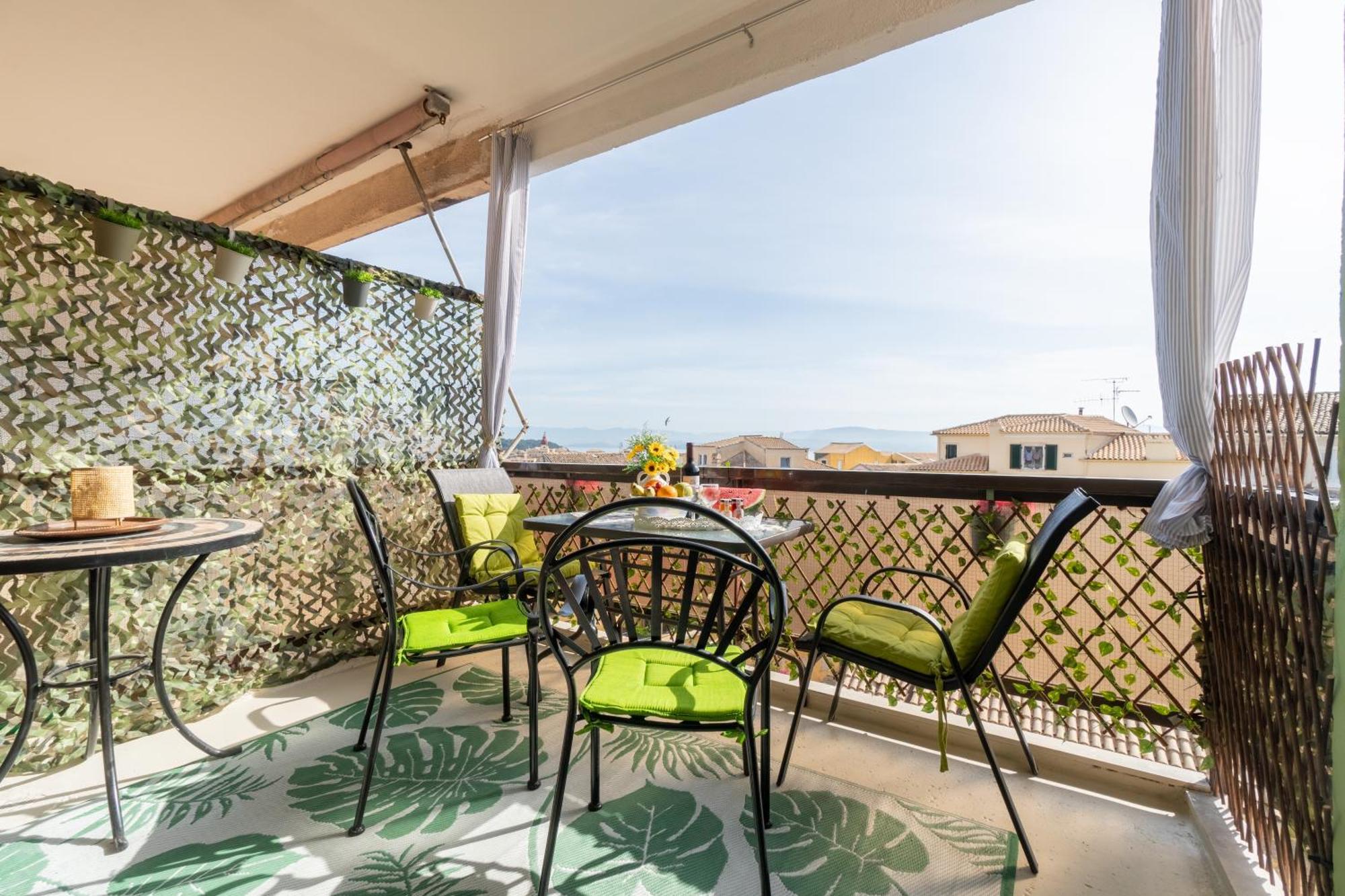 Corfu Panoramic View All The City Exterior foto