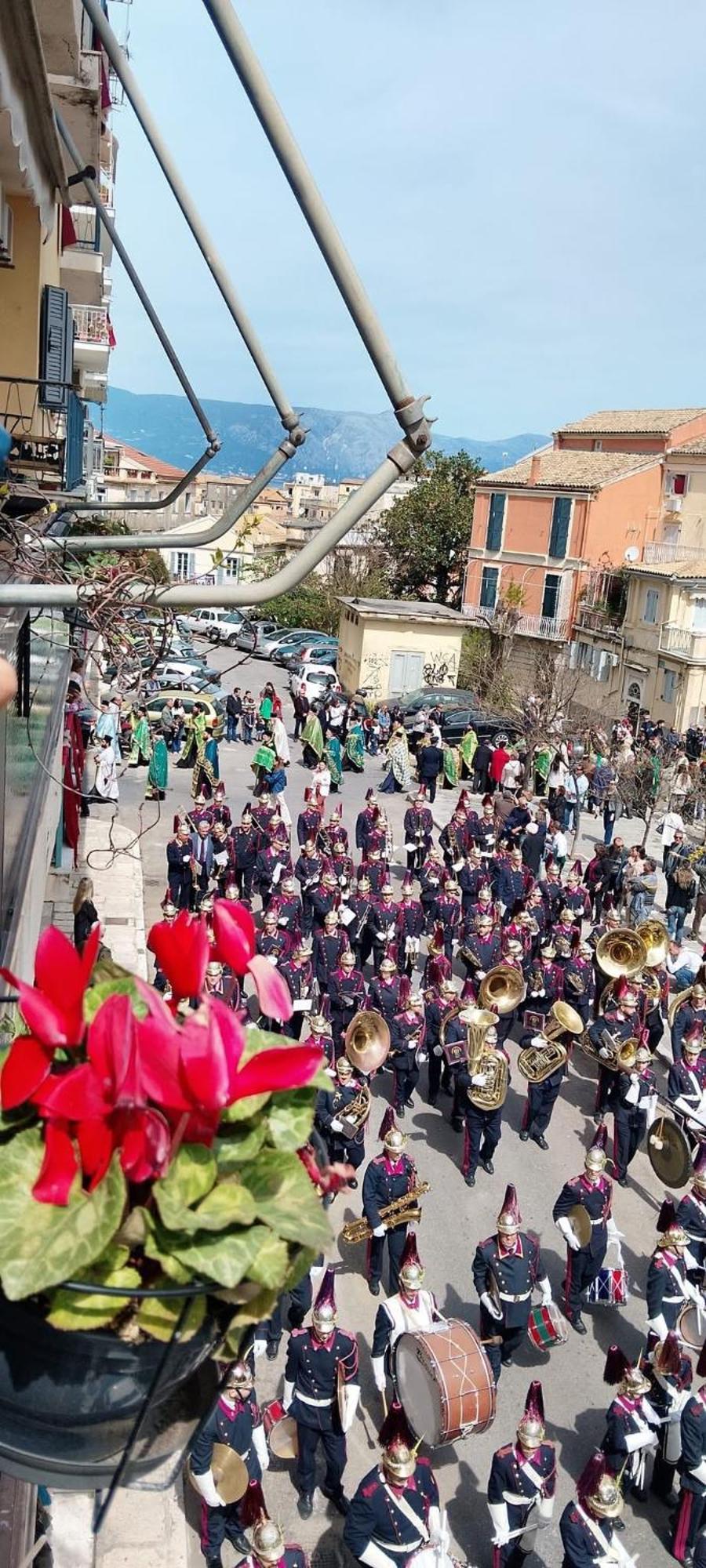 Corfu Panoramic View All The City Exterior foto